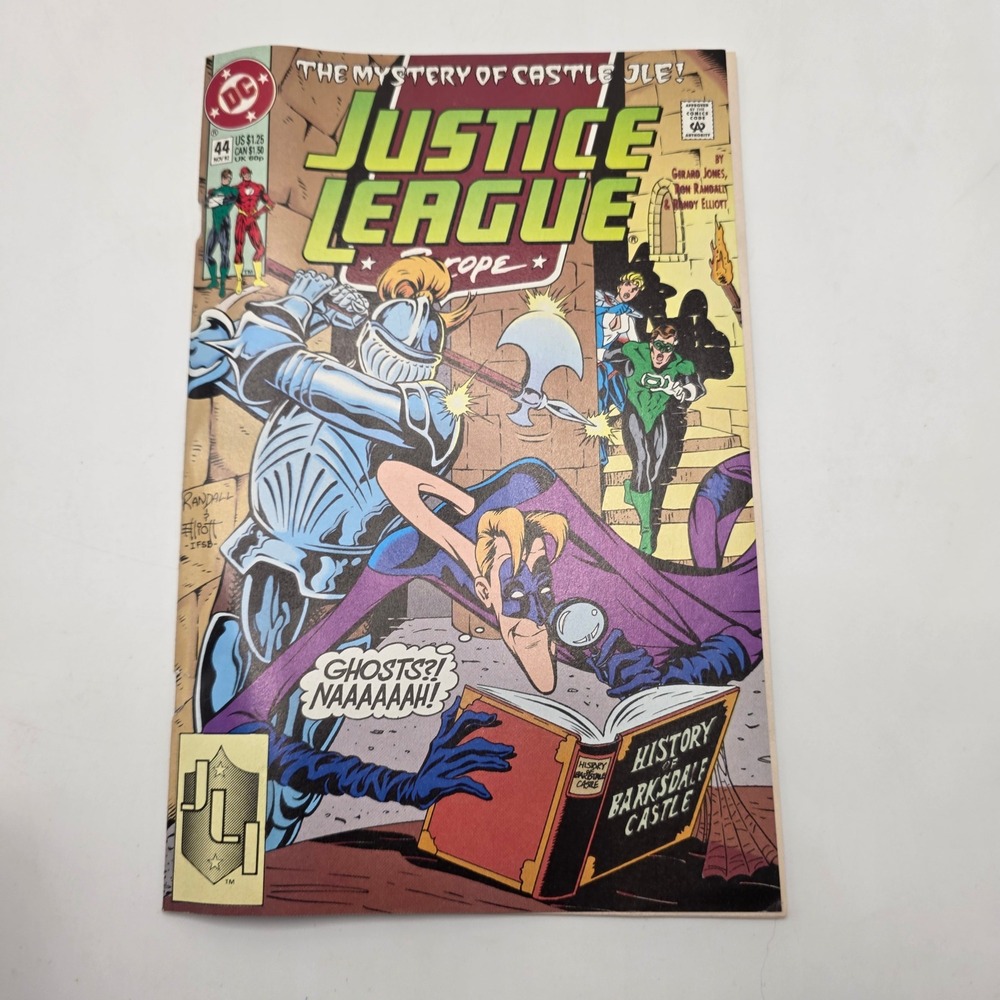 DC Comics Justice League Europe 44 Elongated Man Green Lantern Copper Age 1990